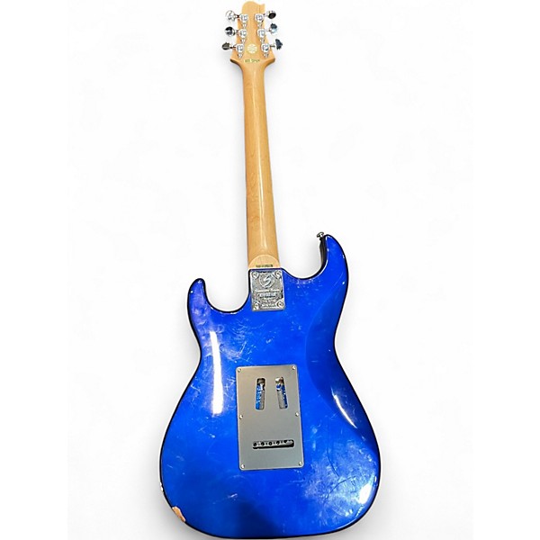 Used Greg Bennett Design by Samick Malibu Blue Solid Body Electric Guitar