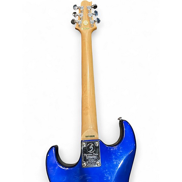 Used Greg Bennett Design by Samick Malibu Blue Solid Body Electric Guitar