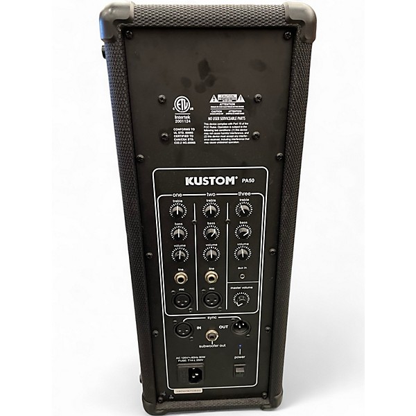 Used Kustom PA PA50 Powered Monitor