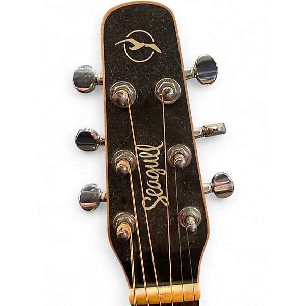 Used Seagull Entourage Rustic Cutaway 2 Tone Sunburst Acoustic Electric Guitar