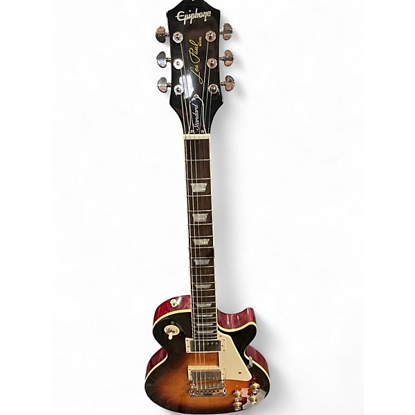 Used Epiphone Les Paul Standard 3 Color Sunburst Solid Body Electric Guitar