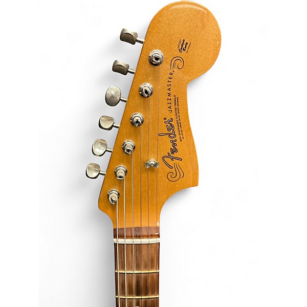 Used Fender Classic Player Jazzmaster Special Surf Green Solid Body Electric Guitar