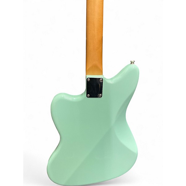 Used Fender Classic Player Jazzmaster Special Surf Green Solid Body Electric Guitar
