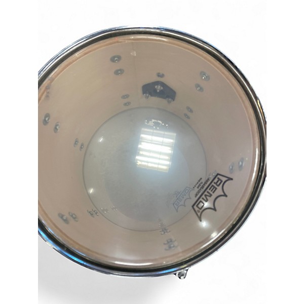 Used Pearl 4 Piece EXPORT SERIES 4PC KIT Silver Drum Kit