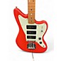 Used Fender Noventa Jazzmaster Capri Orange Solid Body Electric Guitar