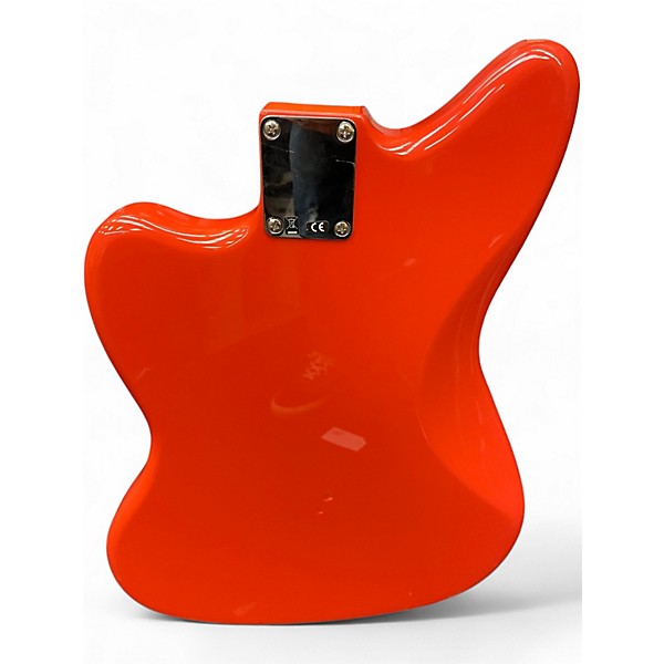 Used Fender Noventa Jazzmaster Capri Orange Solid Body Electric Guitar