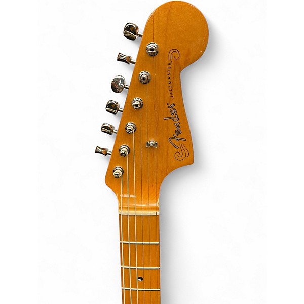 Used Fender Noventa Jazzmaster Capri Orange Solid Body Electric Guitar