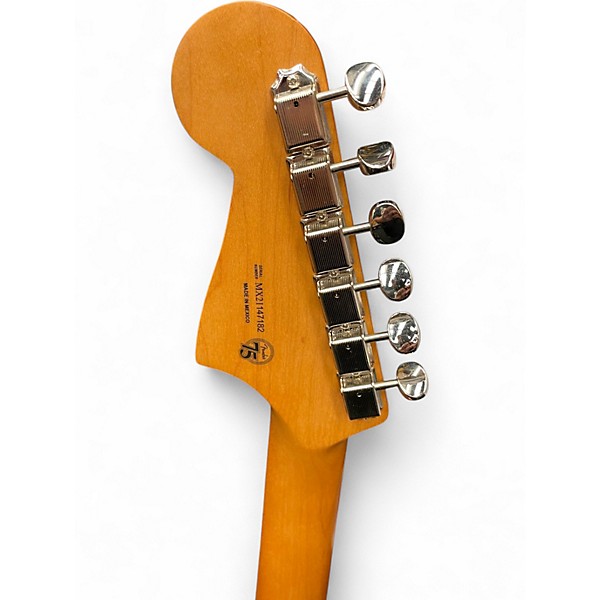 Used Fender Noventa Jazzmaster Capri Orange Solid Body Electric Guitar