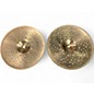 Used MEINL 14in HCS Hi Hat Pair Cymbal