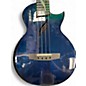 Used Enya feather mahogany Blue Ukulele