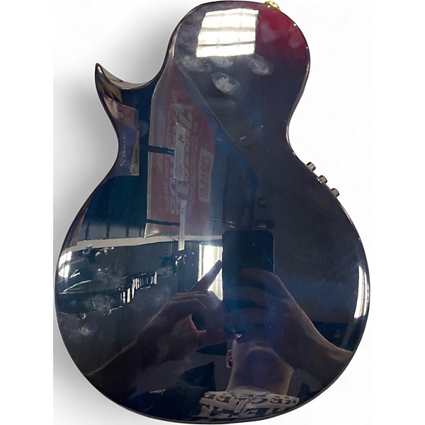 Used Enya feather mahogany Blue Ukulele