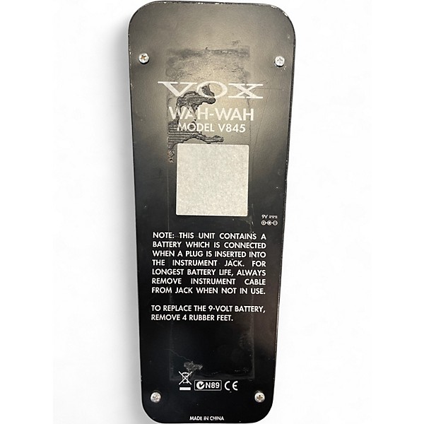 Used VOX V845 Effect Pedal