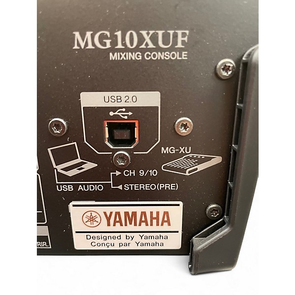 Used Yamaha MG10XU 10 Channel Mixer with Effects Unpowered Mixer