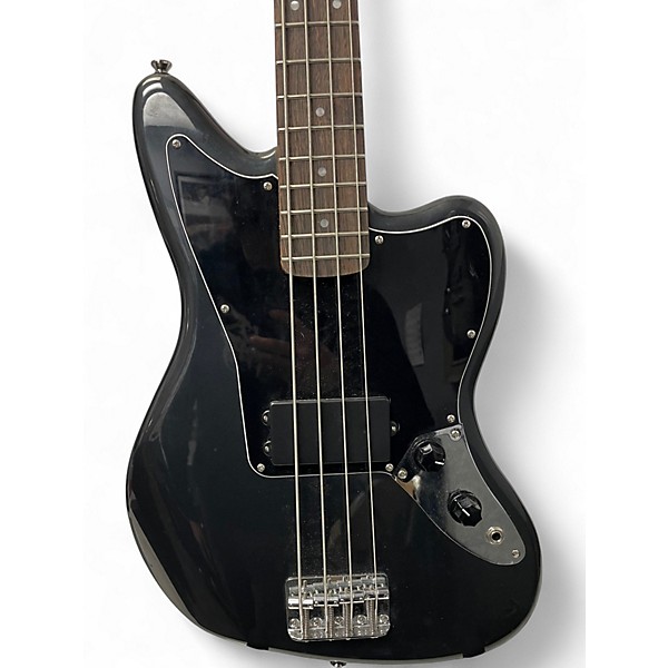 Used Squier Vintage Modified Jaguar Bass CHARCOAL BLACK Electric Bass Guitar