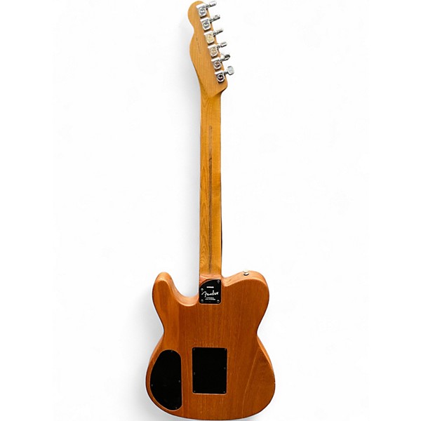 Used Fender American Acoustasonic Telecaster Black Acoustic Electric Guitar