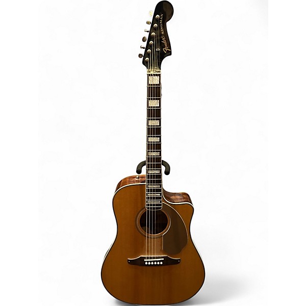 Used Fender Kingman SCE Natural Acoustic Electric Guitar