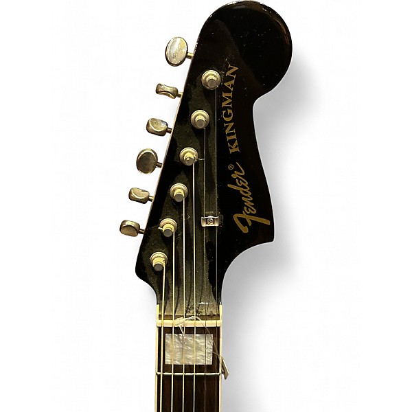 Used Fender Kingman SCE Natural Acoustic Electric Guitar