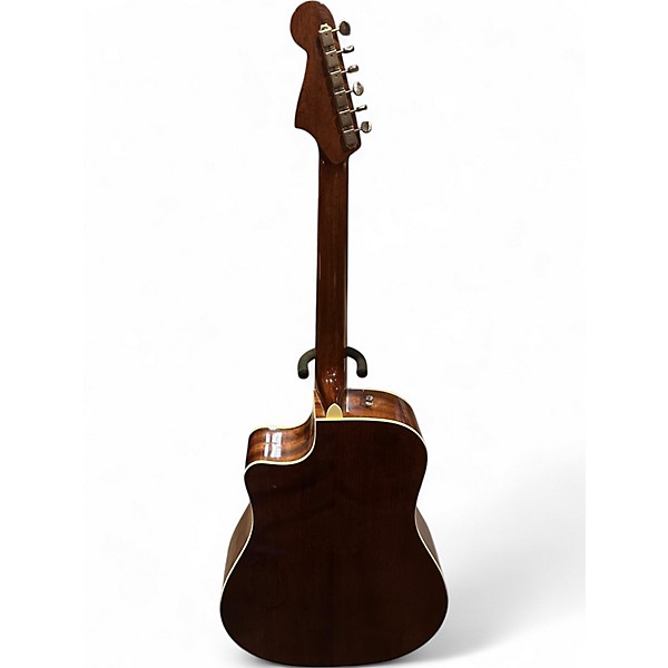 Used Fender Kingman SCE Natural Acoustic Electric Guitar