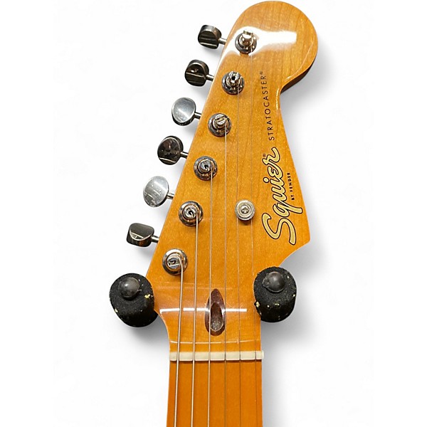 Used Squier Classic Vibe 1950S Stratocaster 3 Color Sunburst Solid Body Electric Guitar