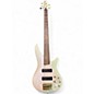 Used Ibanez SR535 5 String Pearl White Electric Bass Guitar thumbnail