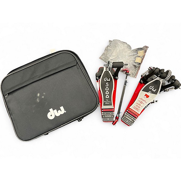 Used DW 5000 Series TD4 Turbo Drive Double Double Bass Drum Pedal