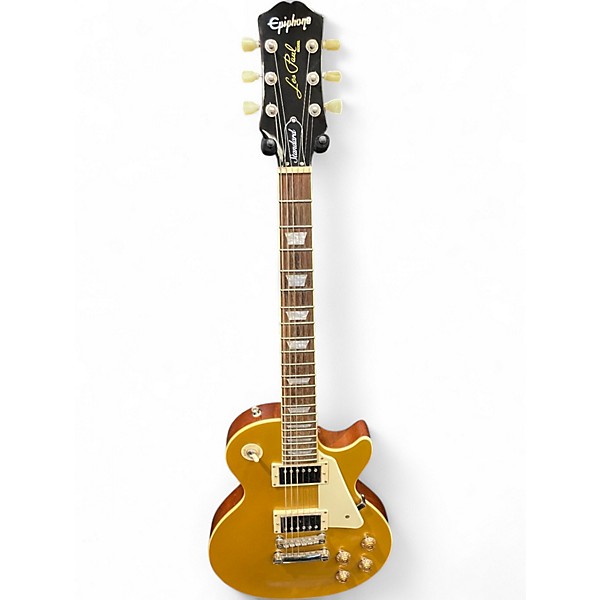 Used Epiphone Les Paul Standard '50s Gold Top Solid Body Electric Guitar