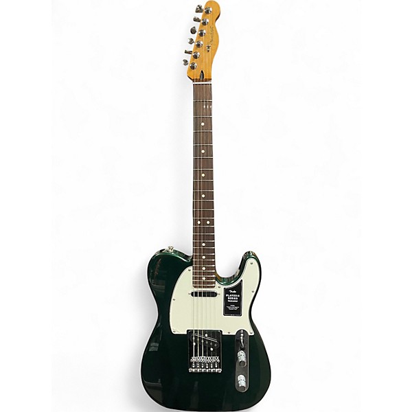Used Fender Player II Telecaster British Racing Green Solid Body Electric Guitar