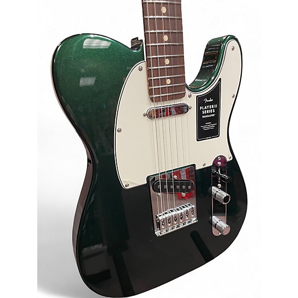 Used Fender Player II Telecaster British Racing Green Solid Body Electric Guitar