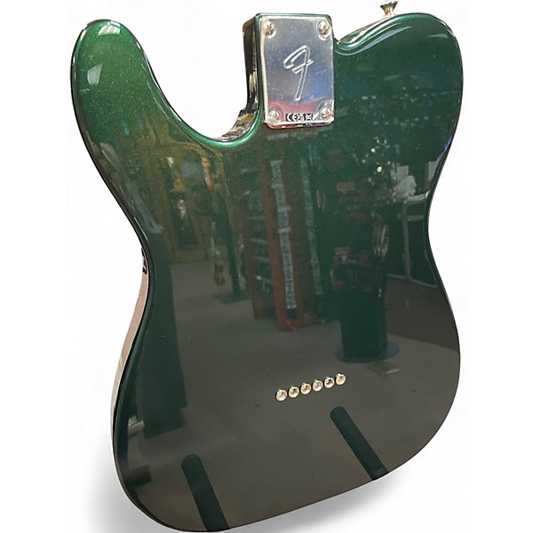 Used Fender Player II Telecaster British Racing Green Solid Body Electric Guitar