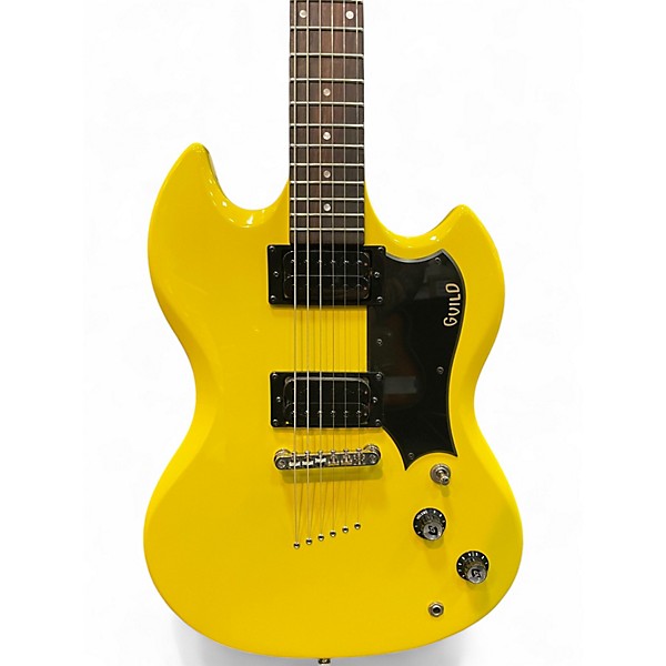 Used Guild Polara Voltage Yellow Solid Body Electric Guitar