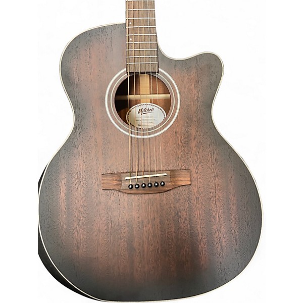 Used Mitchell T433CE-BST Mahogany Acoustic Electric Guitar