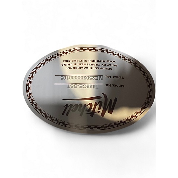 Used Mitchell T433CE-BST Mahogany Acoustic Electric Guitar