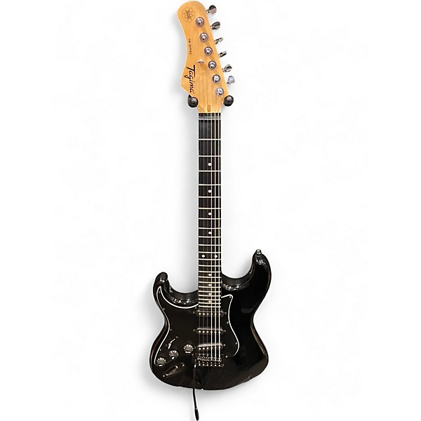 Used Tagima TW500 Left Handed Black Solid Body Electric Guitar