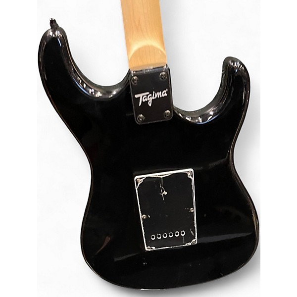 Used Tagima TW500 Left Handed Black Solid Body Electric Guitar