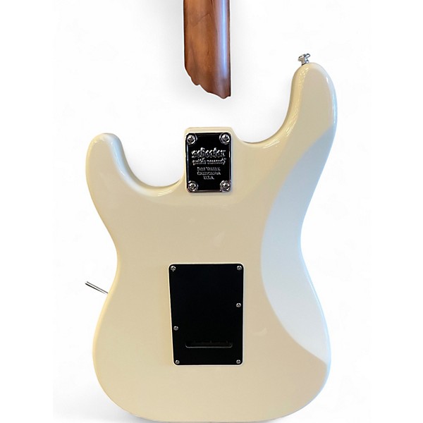 Used Schecter Guitar Research Nick Johnston HSS White Solid Body Electric Guitar