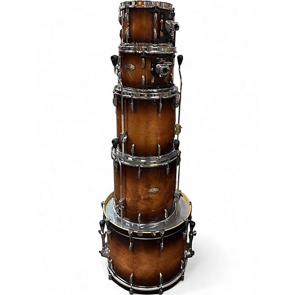Used Pearl 5 Piece Session Studio Classic barnyeard brown burst Drum Kit