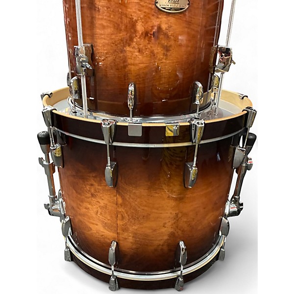 Used Pearl 5 Piece Session Studio Classic barnyeard brown burst Drum Kit