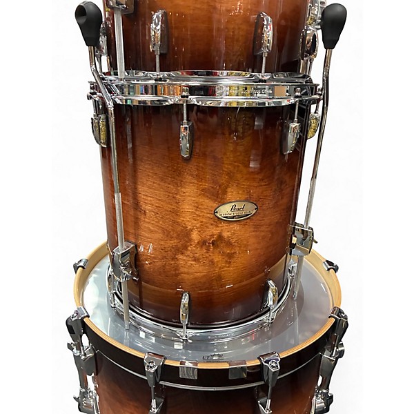 Used Pearl 5 Piece Session Studio Classic barnyeard brown burst Drum Kit