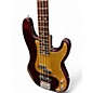 Used Parts Bass PJ Style Candy Cola Electric Bass Guitar