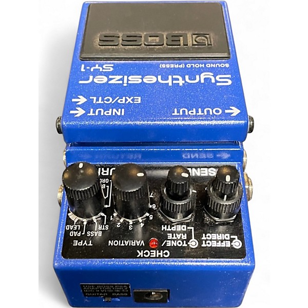 Used BOSS SY1 Effect Pedal
