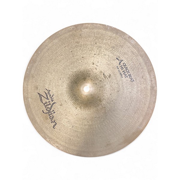 Used Zildjian 14in Quick Beat Hi Hat Pair Cymbal