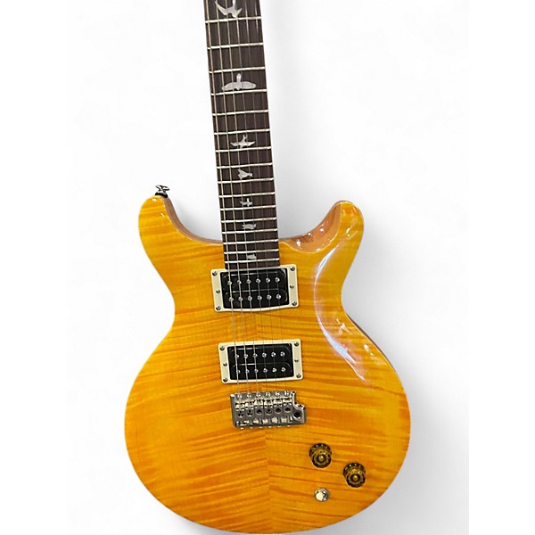 Used PRS Carlos Santana Signature SE Yellow Solid Body Electric Guitar