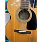 Used Fender GC140SCE Grand Concert Natural Acoustic Electric Guitar