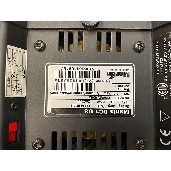 Used Martin Mania DC-1 Lighting Effect