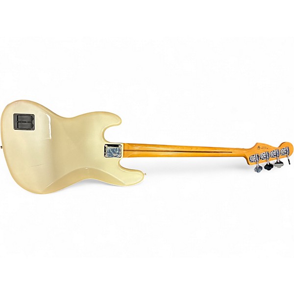 Used 2021 Fender Player Plus Active Jazz Bass Olympic Pearl Electric Bass Guitar