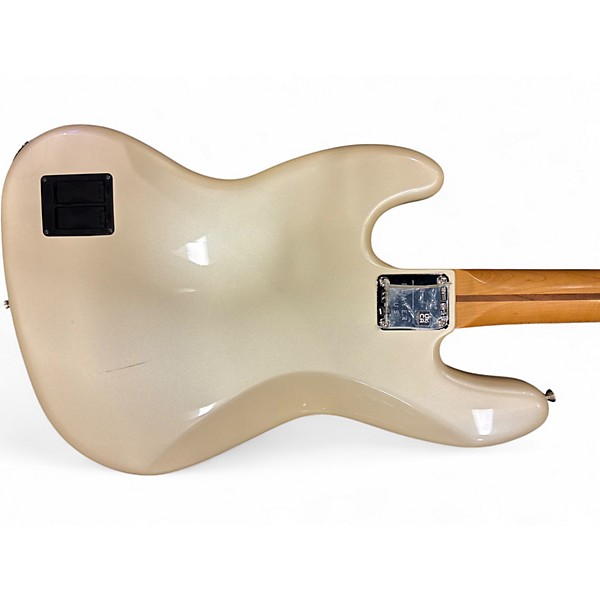 Used 2021 Fender Player Plus Active Jazz Bass Olympic Pearl Electric Bass Guitar