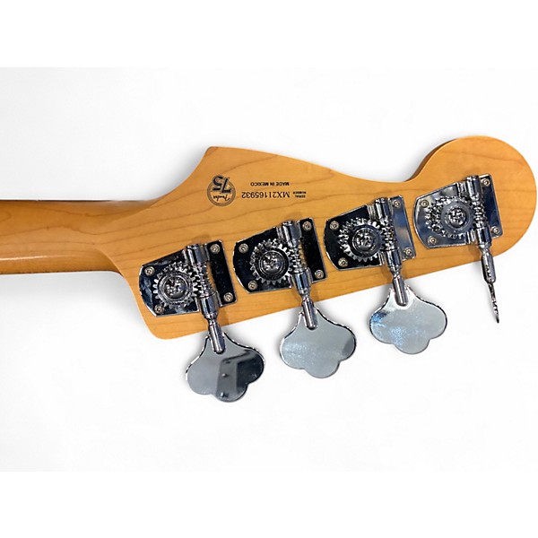 Used 2021 Fender Player Plus Active Jazz Bass Olympic Pearl Electric Bass Guitar