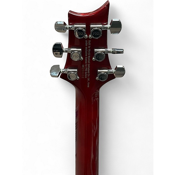 Used PRS SE 277 Crimson Red Trans Baritone Guitars
