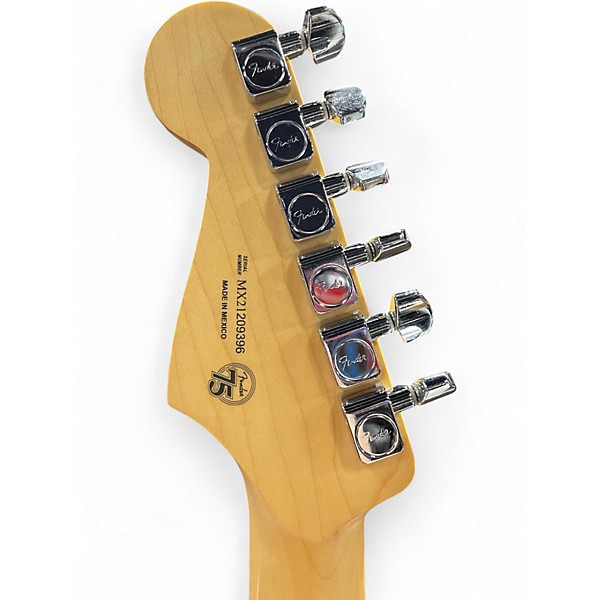 Used Fender PLAYER STRATOCASTER 75TH ANNIVERSARY Black Solid Body Electric Guitar