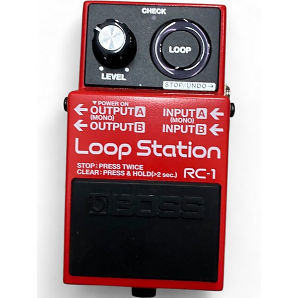 Used BOSS RC1 Loop Station Pedal